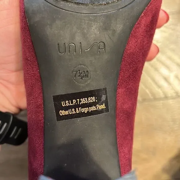 Unisa suede ankle boots size 7.5 - Picture 7 of 11